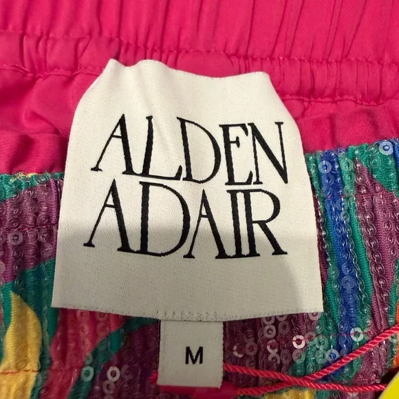 Alden Adair Elton Pants Wonderland Sequin NWT - Picture 7 of 9